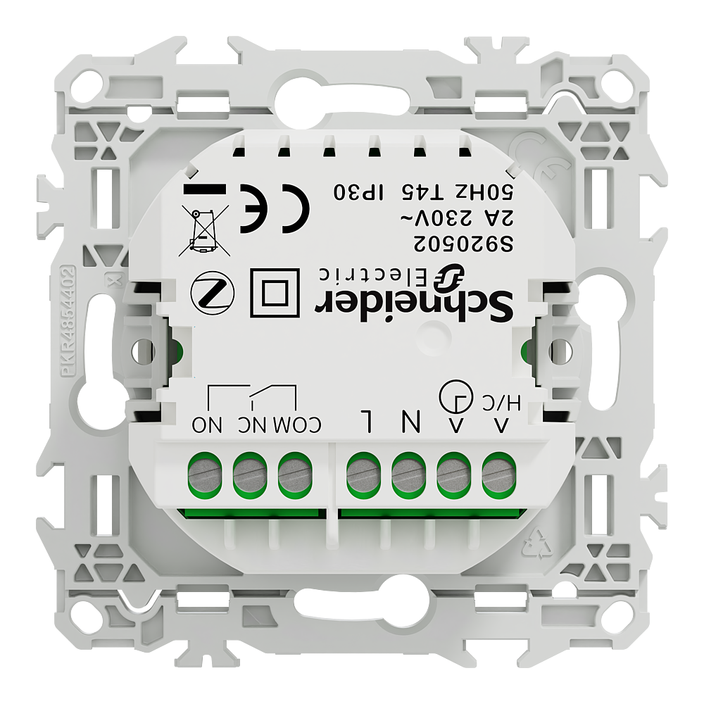 Wiser Odace Thermostat connecté 2A blanc